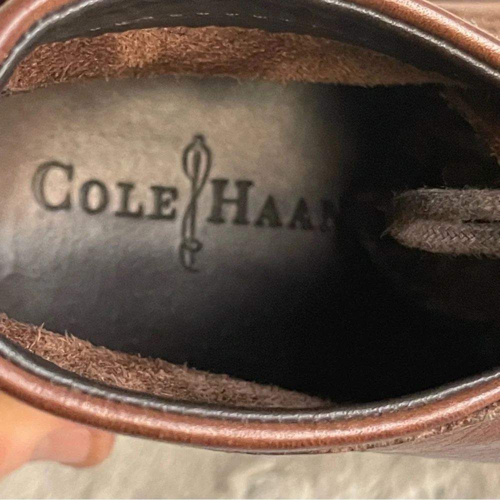Cole Haan Chukka Boots 8.5 Brown Leather